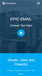 Mobile Screenshot of postbox-inc.com